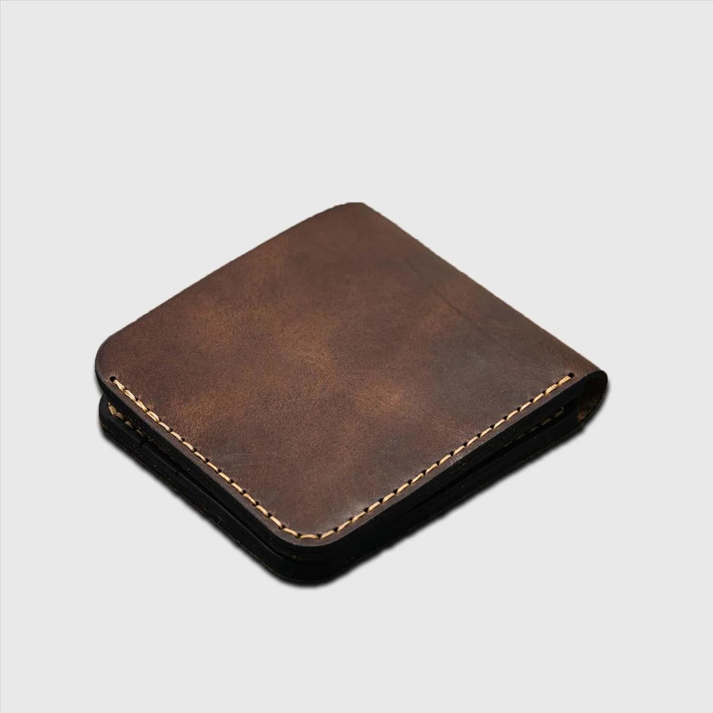 VISIBLE BIFOLD COW LEATHER WALLET